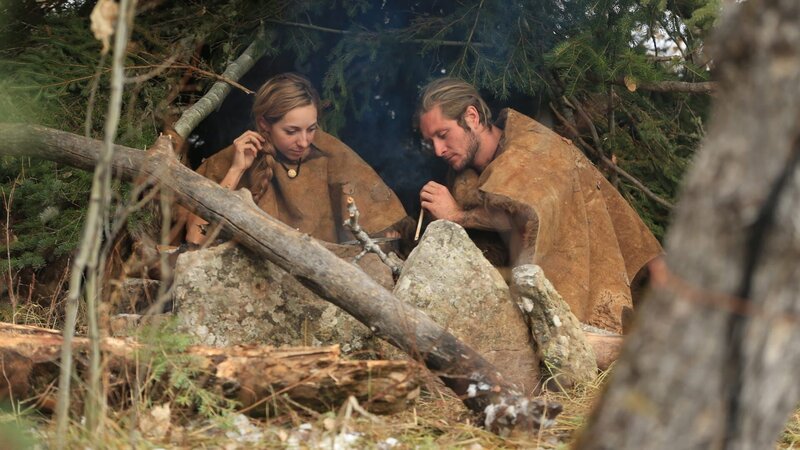 Dave and Sarah in their shelter. – Bild: Discovery Communications, LLC