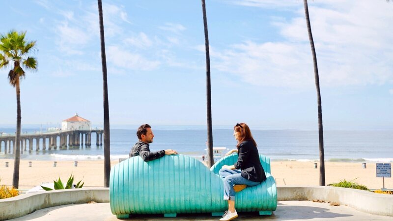 „WeltWeit“-Reporterin Vanessa Böttcher trifft in Los Angeles den Kärnten Daniel Wurschl. Er ist vor 13 Jahren in die USA ausgewandert um in Hollywood Karriere als Kameramann zu machen. – Bild: ORF/​Vanessa Böttcher