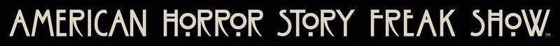 (4. Staffel) – Amerikan Horror Story: Freak Show – Logo – Bild: 2014–2015 Fox and its related entities. All rights reserved. Lizenzbild frei