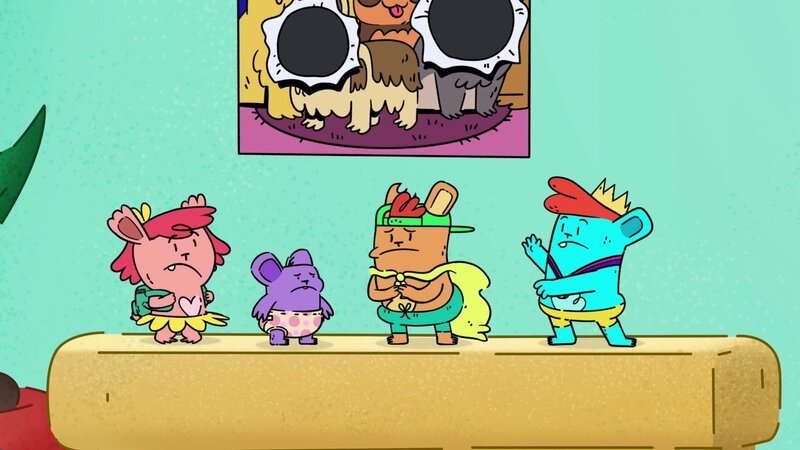 v.li.: Clover, Lil Pal, Mondo, Popcorn – Bild: Paramount
