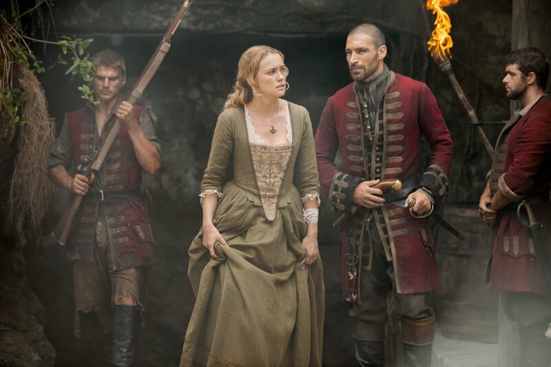 Riskiert alles, während die Spanier mit einer gewaltigen Flotte auf Nassau zukommen: Eleanor (Hannah New) … – Bild: Starz Entertainment, LLC