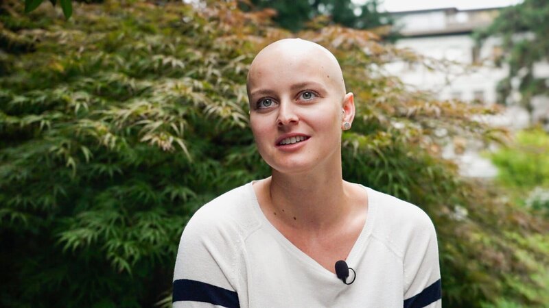 rec. Jung und krebskrank – Wie geht es nach der Diagnose weiter? Caroline Wolfensberger ist mit 29 an Krebs erkrankt. – Bild: SRF
