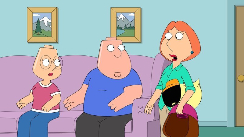(v.l.n.r.) Meg Griffin, Chris Griffin, Lois Griffin – Bild: Fox and its related entities