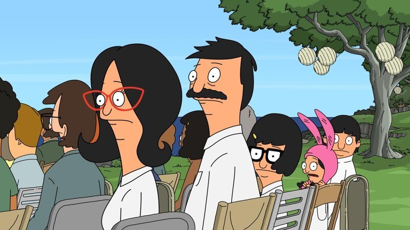 L-R: Linda, Bob, Tina, Louise, Gene – Bild: ViacomCBS /​ BOB’S BURGERS and 2018 TCFFC ALL RIGHTS RESERVED /​ FOX