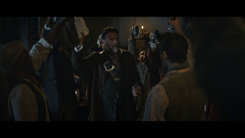 Benjamin Hornigold (Sam Callis, M. links) – Bild: zdf /​ THE HISTORY CHANNEL /​ World Media Rights