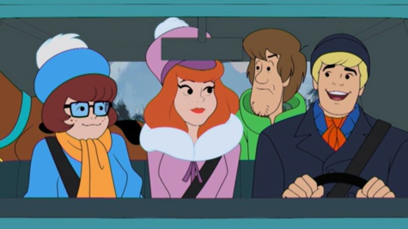 L-R: Scooby-Doo, Velma, Daphne, Shaggy, Fred – Bild: Warner Bros.