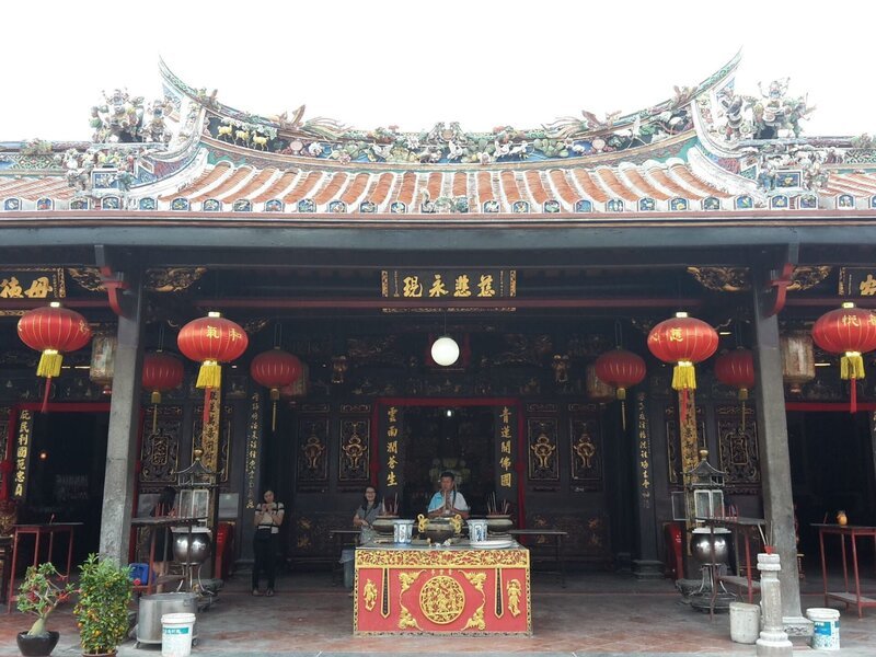 Tempel in Malakka. – Bild: Bettina Zettler