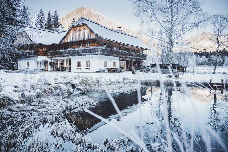 Wohnaus von Familie Martschin in Greith bei Mariazell – Bild: Fred Lindmoser