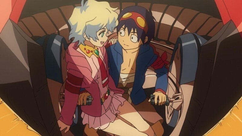 Bild: Kazuki Nakashima, Hiroyuki Imaishi, Project GURREN LAGANN Lizenzbild frei