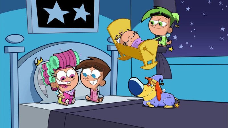 L-R: Wanda, Timmy, Poof, Sparky, Cosmo – Bild: Paramount
