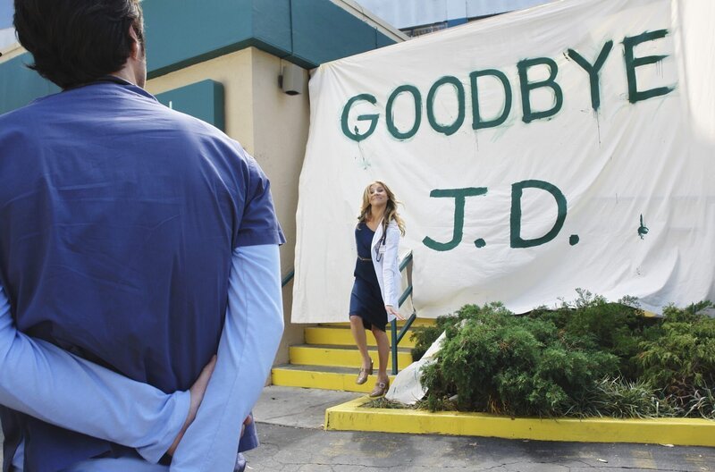 Zach Braff (John ‚J.D.‘ Dorian), Sarah Chalke (Elliot Reid). – Bild: Touchstone Television
