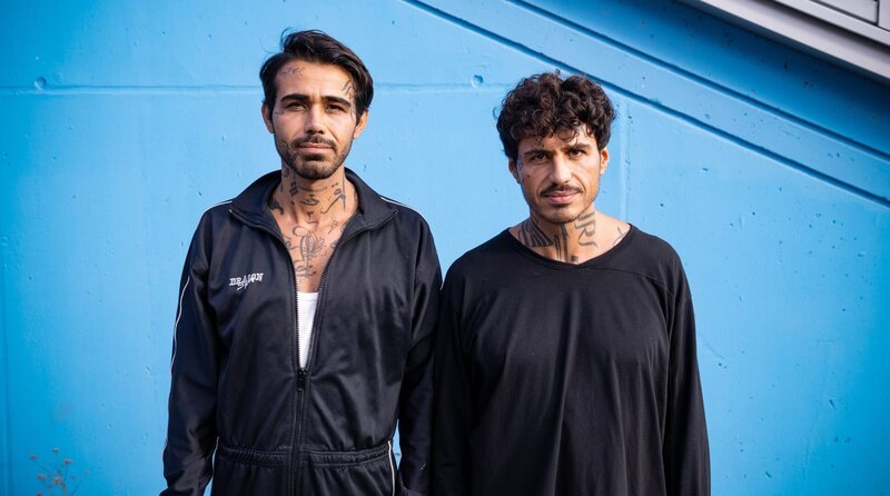 (v.l.n.r.) Hunnar und Hardi Mohammad – Bild: SR/​Stefan Kudzinski