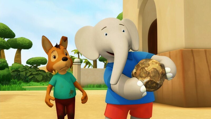 Jake glaubt, er sei Schuld daran, dass eine Sternschnuppe auf die Erde gestürzt ist. – Bild: KiKA/​Nelvana Limited/​TeamTO/​YTV Productions