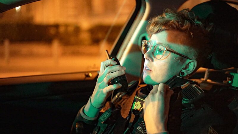 Senior Police Commissioner Victoria Willich from the ARGUS task force. – Bild: Warner Bros. Discovery, Inc.