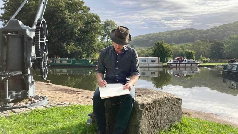 Simon. Simon und sein Team sind in Bradford-on-Avon, um der alleinerziehenden Mutter Fiona dabei zu helfen, ihr 110 Jahre altes Narrowboat in ein Kurzzeitvermietungsgeschäft zu verwandeln. – Bild: RTL/​ A Plimsoll Productions Ltd