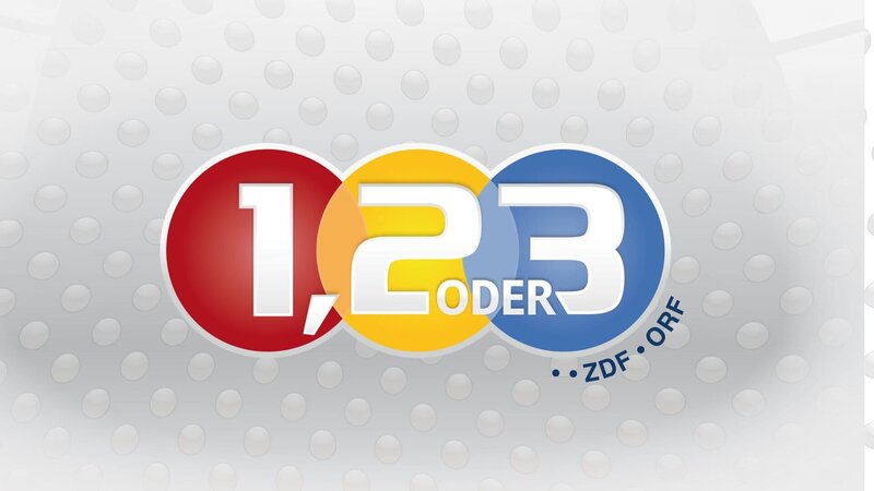 „1, 2 oder 3“ – Logo – Bild: ZDF