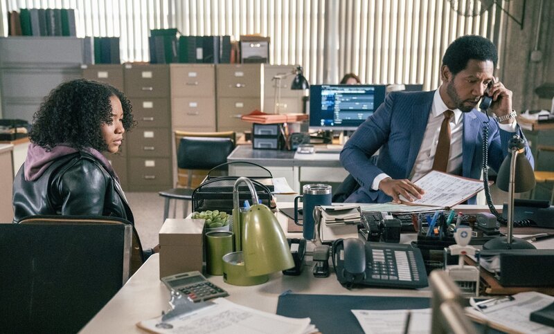 Delilah (Laya DeLeon Hayes), Detective Marcus Dante (Tory Kittles) – Bild: Universal Television LLC and CBS Studios Inc.
