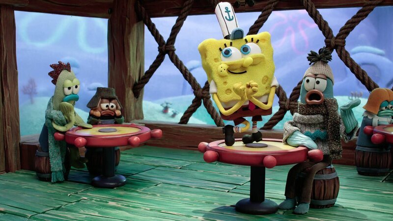 SpongeBob (vorne) – Bild: Paramount