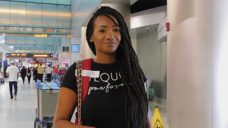 Brittany at the airport on her way back to Jordan – Bild: Discovery Communications, LLC
