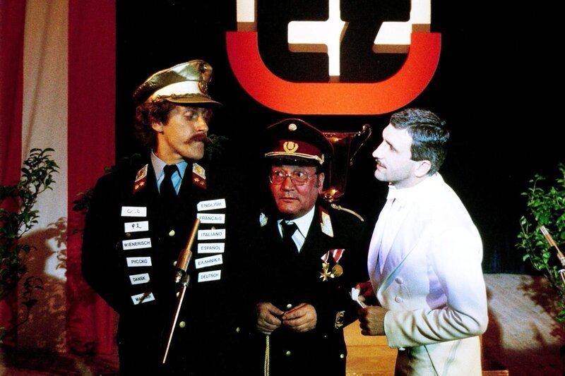 Franz Suhrada, Kurt Weinzierl, Hans Krankl. – Bild: ORF/​SATEL