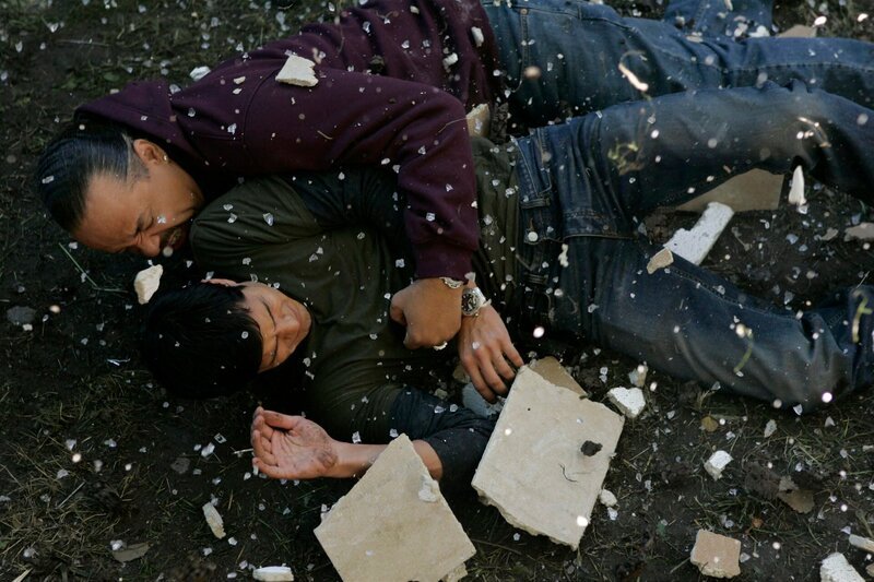 Det. Odafin Tutuola (Ice-T), Det. Sandoval (Nicholas Gonzalez) – Bild: Universal Network Television, 13TH STREET