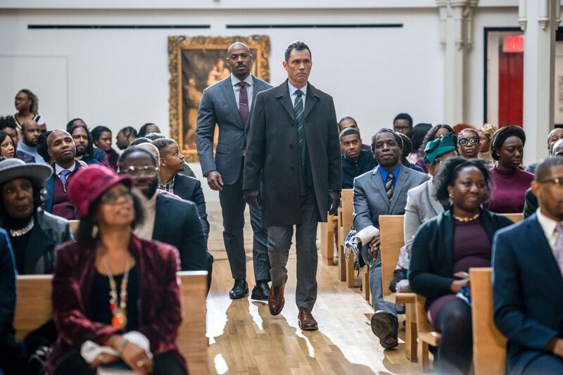 Det. Jalen Shaw (Mehcad Brooks, l.) und Det. Frank Cosgrove (Jeffrey Donovan) – Bild: RTL /​ Universal Television LLC