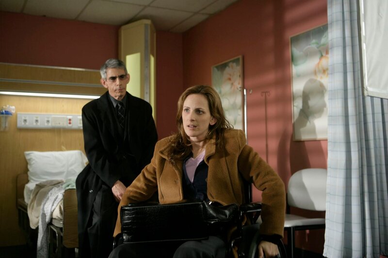LAW & ORDER: SPECIAL VICTIMS UNIT -- NBC Series -- „Parts“ -- Pictured: (l-r) Richard Belzer as Det. John Munch, Marlee Matlin as Amy Solwey – Bild: NBC Universal