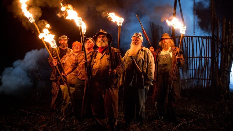 Eyewitnesses repeatedly claim to have seen monsters. They can’t get away with the monster hunters, they get to the bottom of the matter. – Bild: Discovery Communications