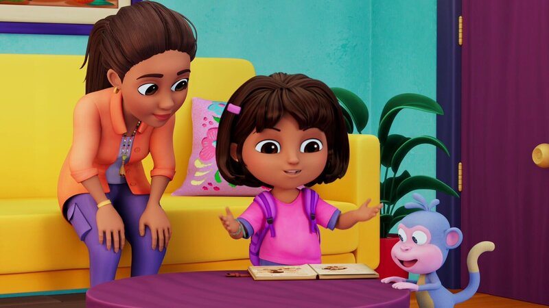 v.li.: Mami, Dora, Boots – Bild: Paramount