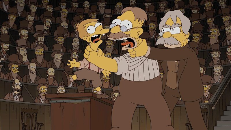Bei den Simpsons lastet von Generation zu Generation eine Last auf den Schultern, da jeder befürchtet, aus seinem Kind würde nichts werden … – Bild: Fox and its related entities.