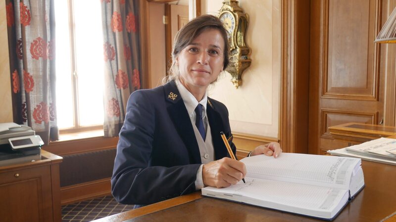 Cristina Bally war die erste Frau, die in den Conciergeverband Clef D’or aufgenommen wurde – Bild: ZDF/​SRF, Almut Faass