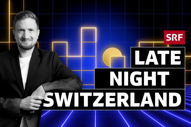 Late Night Switzerland Keyvisual 2024 SRF/​Gian Vaitl – Bild: SF1
