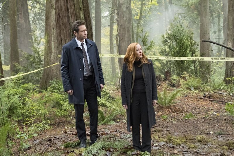 Mulder und Scully machen einige Entdeckungen, die ihr Misstrauen ihm gegenüber weiter steigern. – Bild: Fox and its related entities