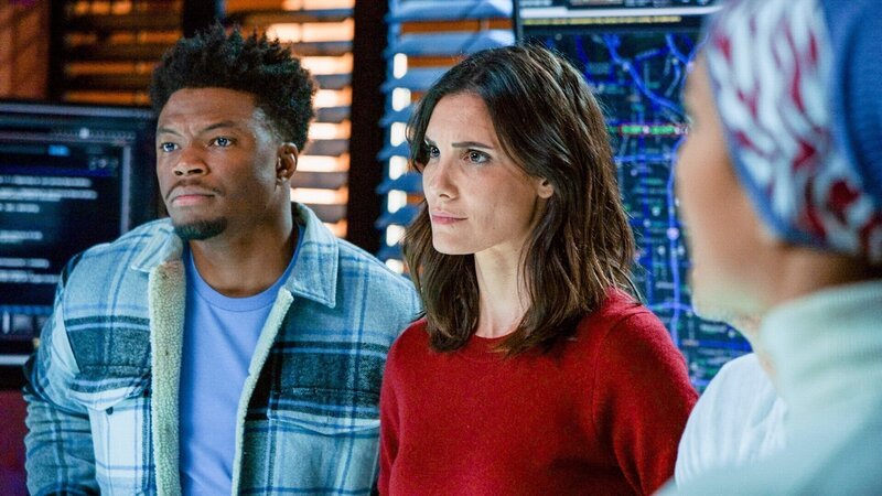 Caleb Castille (Special Agent Devin Roundtree), Daniela Ruah (Special Agent Kensi Blye), Medalion Rahimi (Special Agent Fatima Namazi) – Bild: ORF/​Sevenone International/​CBS