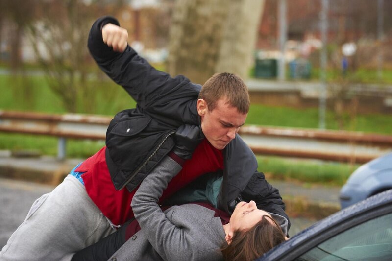 Darren Walcott (Jordan Murphy, oben); DC Rachel Bailey (Suranne Jones, unten) – Bild: Scott & Bailey No.2 Limited /​ Stuart Wood