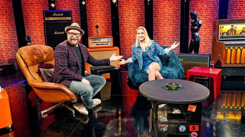 „Playlist of my life“ Jeanette Biedermann und Gregor Meyle (Foto für alle Folgen verwendbar) – Bild: MDR/​Sven Lehmann