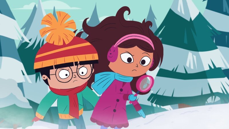 Spuren im Schnee – Bild: SRF/​RTS/​Nadasdy Film/​Dschoint Ventschr