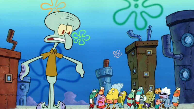 Squidward (l.) – Bild: Viacom International Inc.