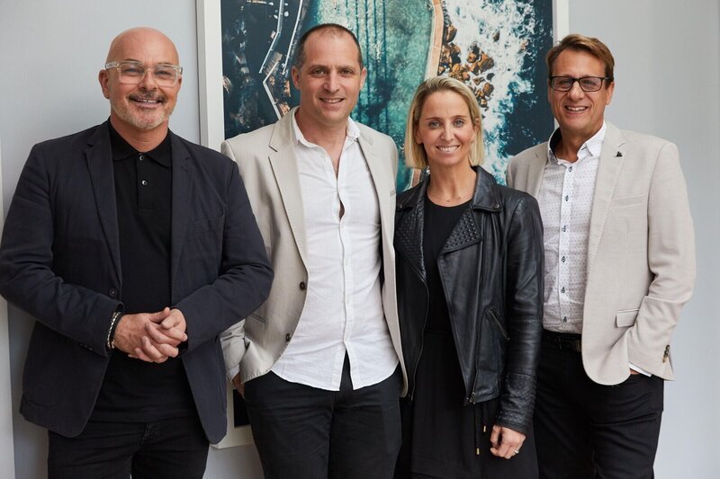 (v.l.n.r.) Neale Whitaker; Robert; Nikki; Andrew Winter – Bild: Foxtel Management Pty Limited and Beyond Entertainment Limited