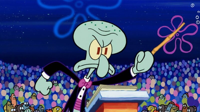 Squidward – Bild: ANNÉE Viacom International Inc. Tous droits réservés. Nickelodeon, Bob l’éponge et tous les autres titres, logos et personnages qui y sont associés sont des marques de commerce de Viacom International inc. Créé par Stephen Hillenburg.