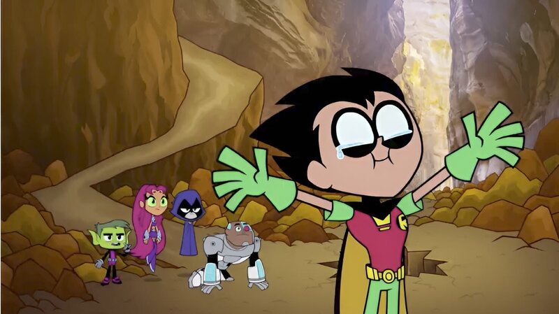 v.li.: Beast Boy, Starfire, Raven, Cyborg, Robin – Bild: The Cartoon Network, Inc.