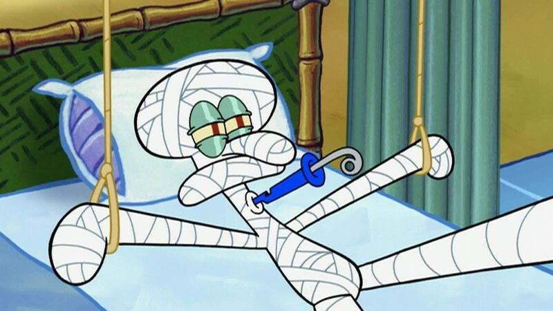 Squidward – Bild: ANNÉE Viacom International Inc. Tous droits réservés. Nickelodeon, Bob l’éponge et tous les autres titres, logos et personnages qui y sont associés sont des marques de commerce de Viacom International inc. Créé par Stephen Hillenburg.