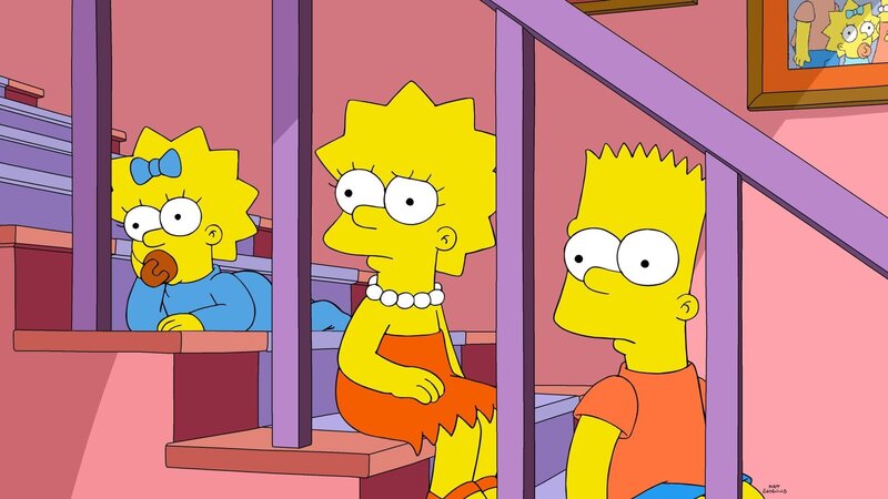 (v.l.n.r.) Maggie; Lisa; Bart – Bild: 20th Television