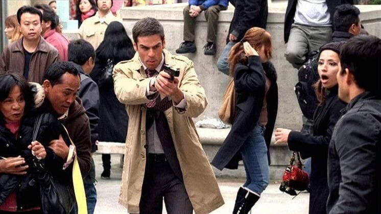 Detective Don Flack (Eddie Cahill) hat den Mörder im Visier. – Bild: VOX