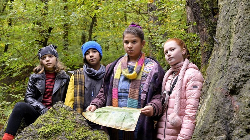 Die Mädels sind noch kein echtes Team – Bild: SR/​Christiane Pausch