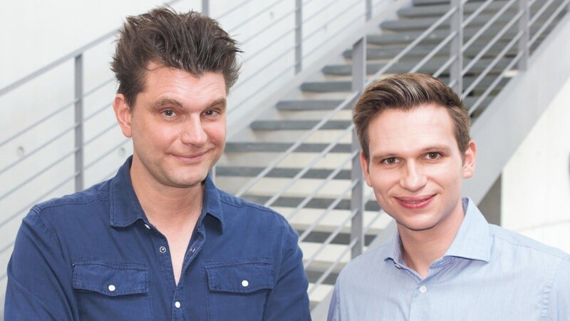 Lutz van der Horst (l.) und Fabian Köster (r.) – Bild: Honorarfrei – nur für diese Sendung inkl. SocialMedia bei Nennung ZDF und Thomas Wolfschläger.