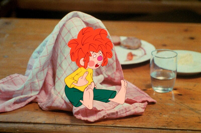Der Pumuckl ist krank. – Bild: BR/​Infafilm GmbH/​Original-Entwurf „Pumuckl“-Figur: Barbara von Johnson