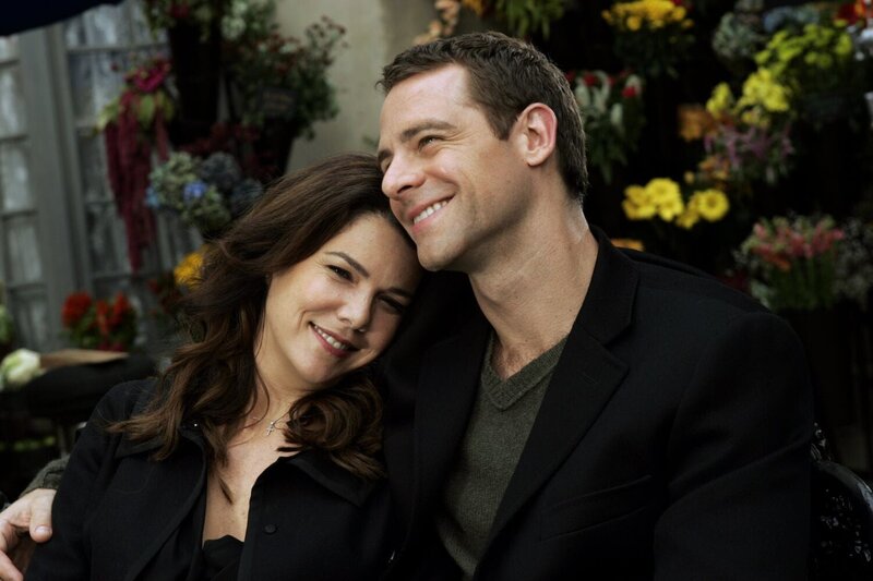 Lorelai Gilmore (Lauren Graham, l.), Christopher Hayden  (David Sutcliffe, r.) – Bild: ATV