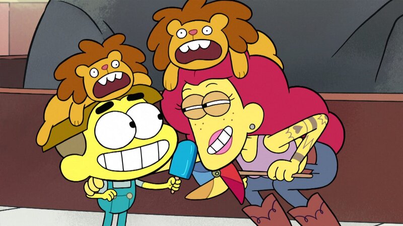 L-R: Cricket Green (voiced by Chris Houghton), Nancy Green (voiced by Wendi McLendon-Covey) – Bild: Disney+