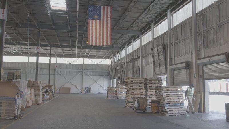 Interior of Newark’s East Coast Warehouse. – Bild: National Geographic